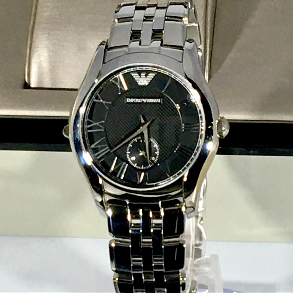 BRAND NEW EMPORIO ARMANI AR1710 MENS WATCH $139 - Picture 5 of 15